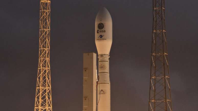 Lançamento do foguete da missão Biomass decolou com sucesso na manhã desta terça-feira (29), da base espacial de Kourou, na Guiana Francesa.