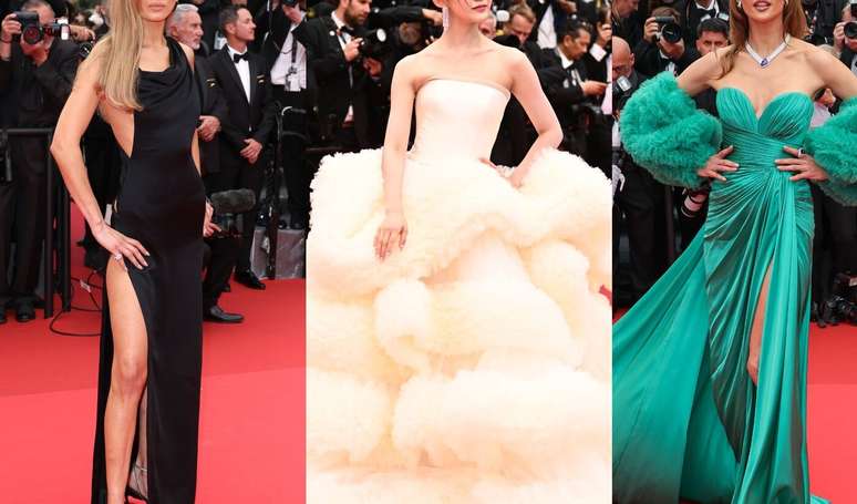 Festival de Cannes 2025: com proibições inéditas aos looks, famosas desafiam regras e apostam em volume e peças ousadas.