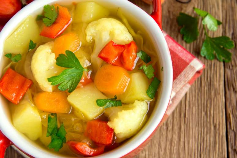 Sopa de legumes 