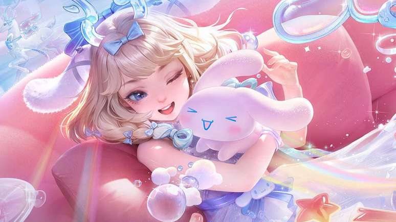 Honor of Kings revela parceria com os personagens da Sanrio